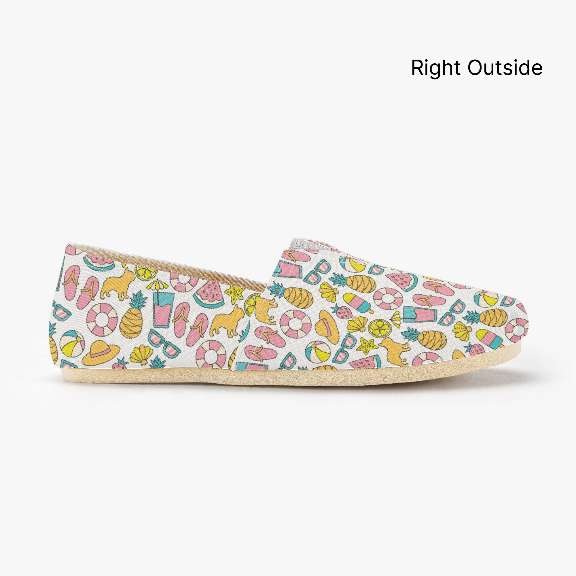 Stylish Frenchie-Fan Tayra - Casual Canvas Shoes for Fashion Lovers