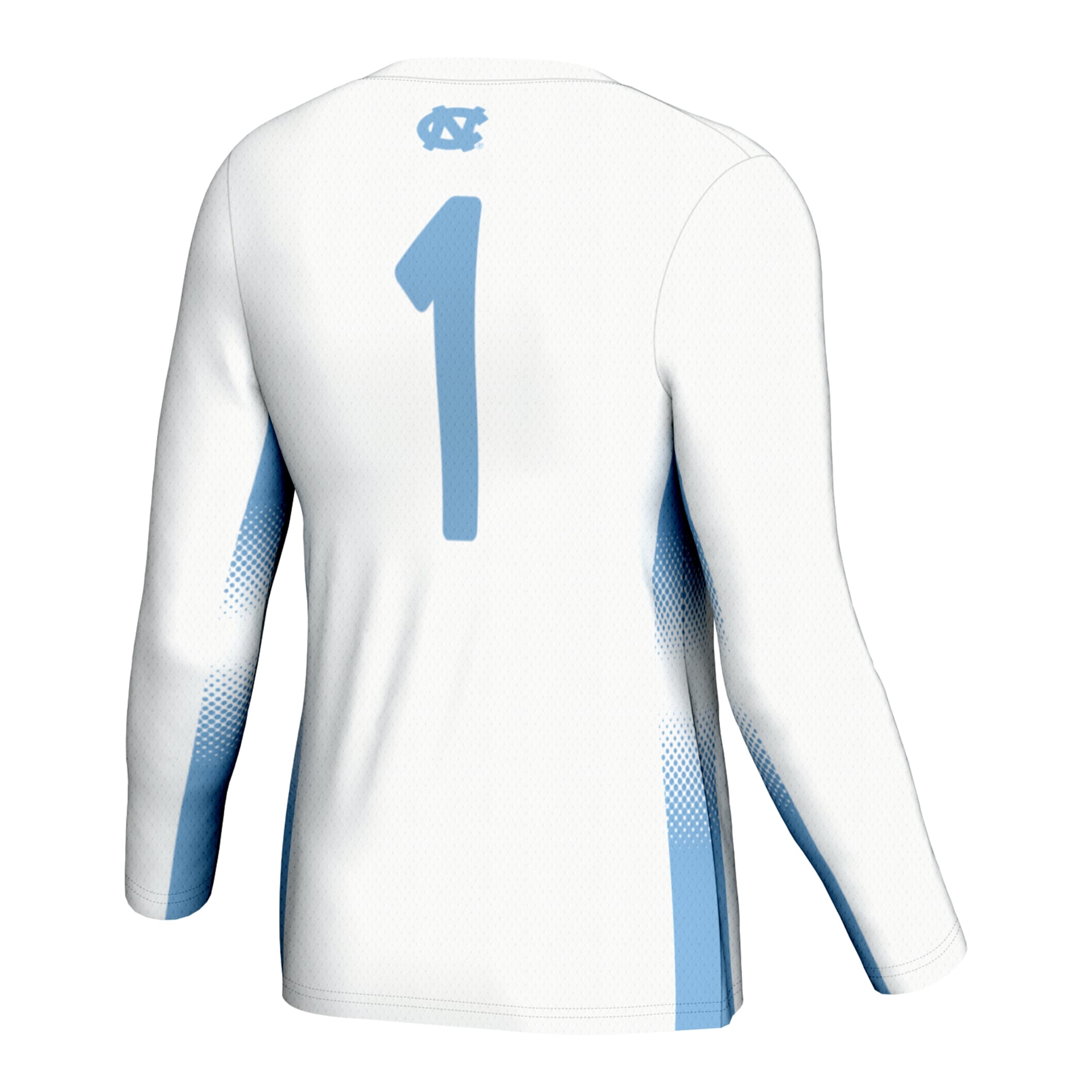 [NJP] North Carolina Tar Heels GameDay Greats Youth Lightweight Women's Volleyball Jersey - White