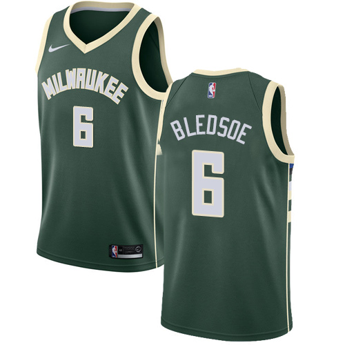 Bucks Eric Bledsoe #6 Superior 2024 Icon NBA Swingman Jersey Green