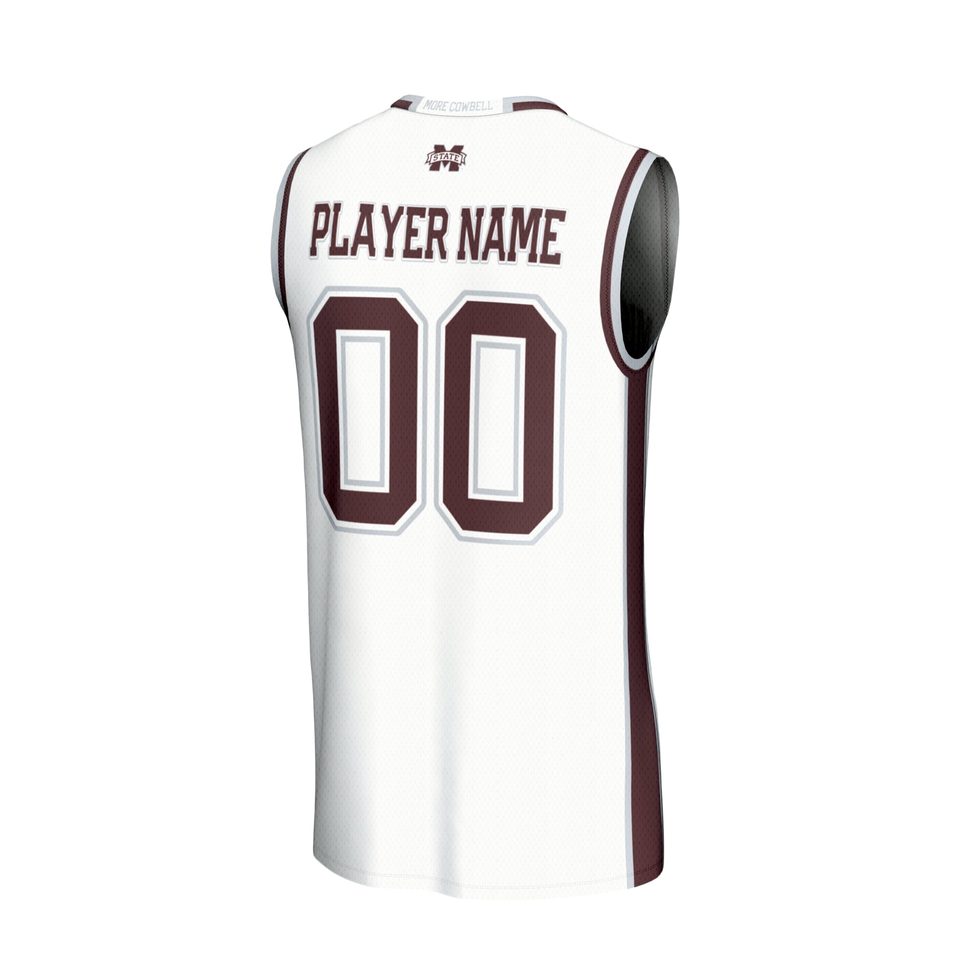 Mississippi State Bulldogs GameDay Greats Youth Lightweight Collegiate Men's Basketball NIL Pick-A-Player Fashion Jersey - White