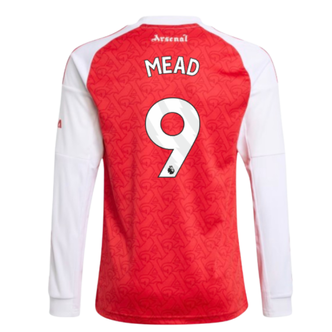 Arsenal Home Jersey 2025-20 Mead 9 L M S Kids