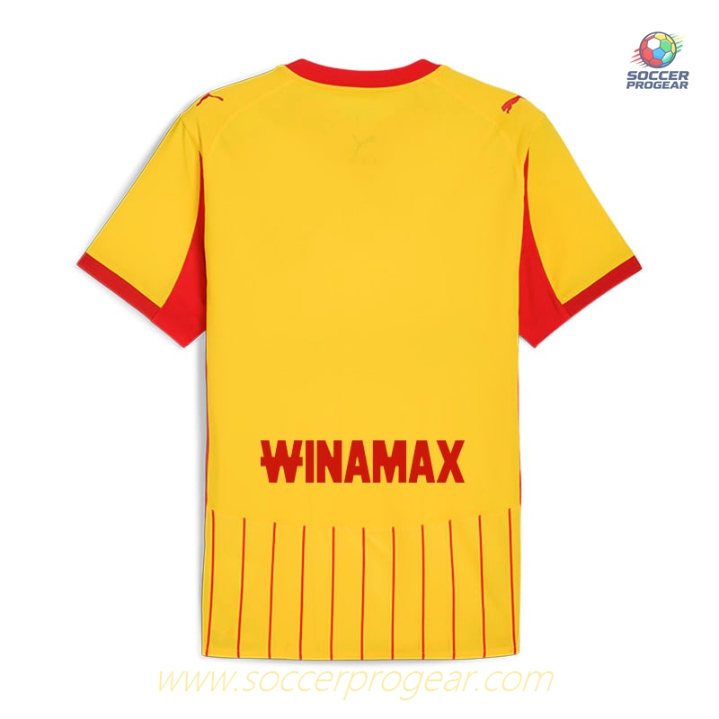 RC Lens Home Youthren's Team Jersey 2025/26 Collection