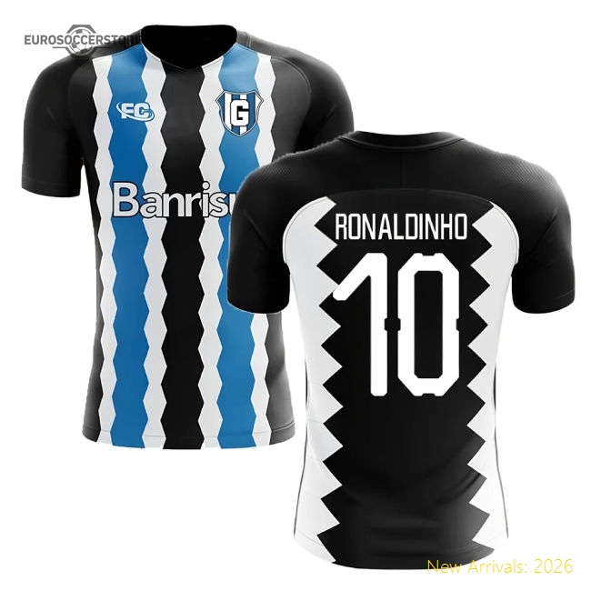 Genuine Ronaldinho Team Jersey - Quick-dry Classic Modern