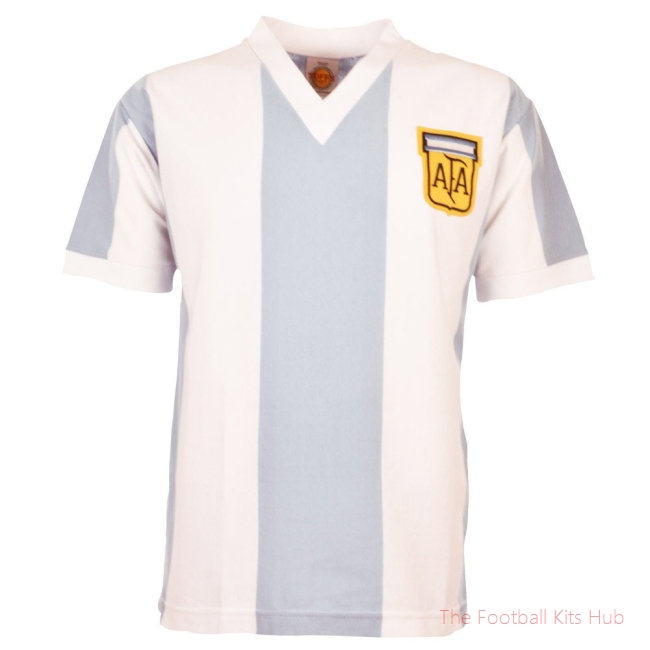 Argentina 1974 World Cup Retro Football Shirt