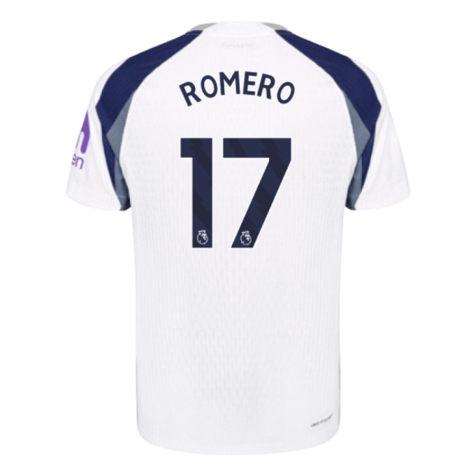 2025-2026 Tottenham Hotspur Authentic Home Top (Romero 17)
