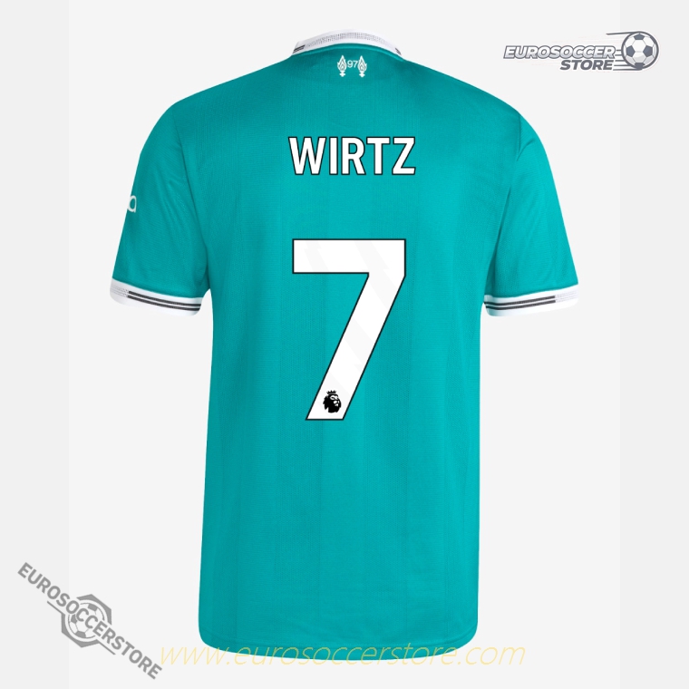 WIRTZ 7 Liverpool Third Jersey 25-26 (Player Version)