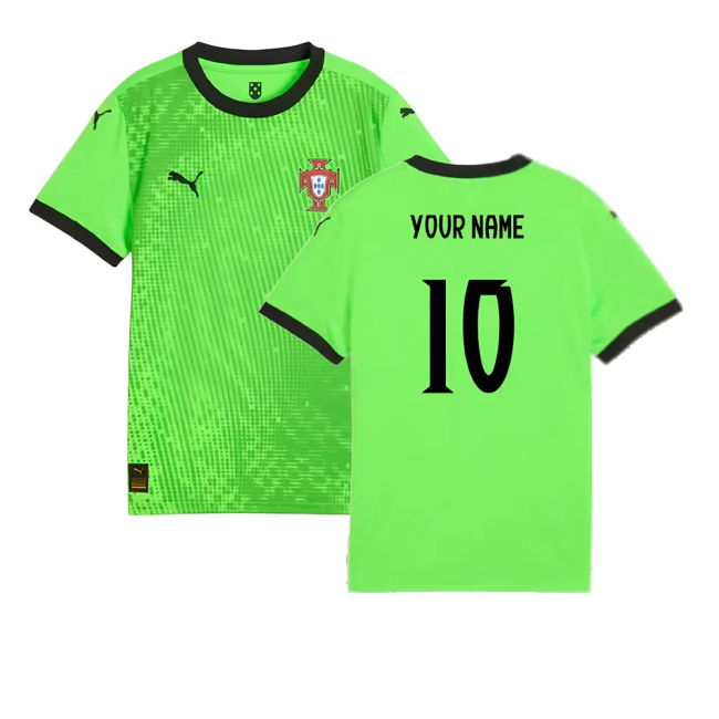 Original Replica Portugal Home Supporter Shirt for Kids
