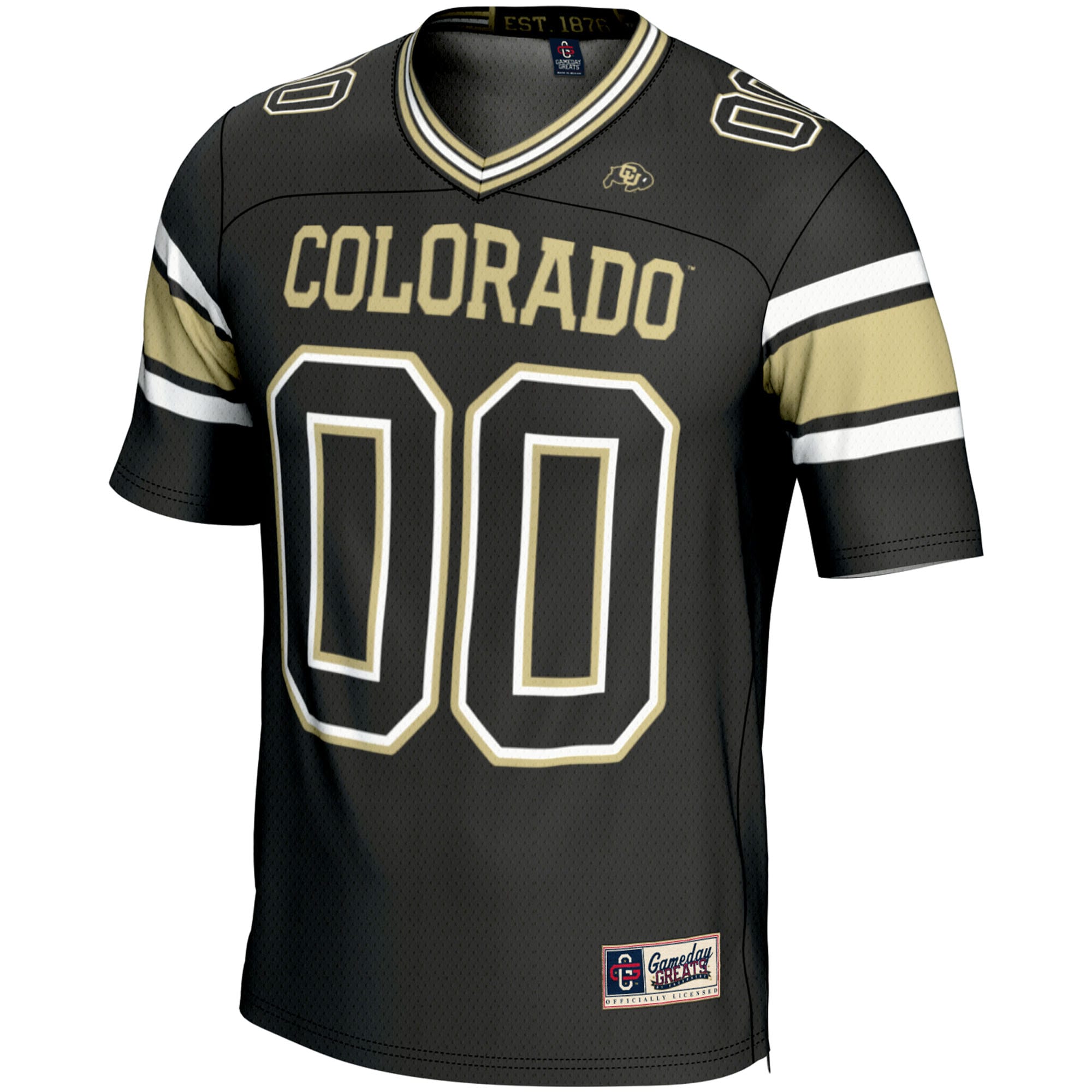 [DDG] Colorado Buffaloes GameDay Greats NIL Pick-A-Player Football Jersey - Black