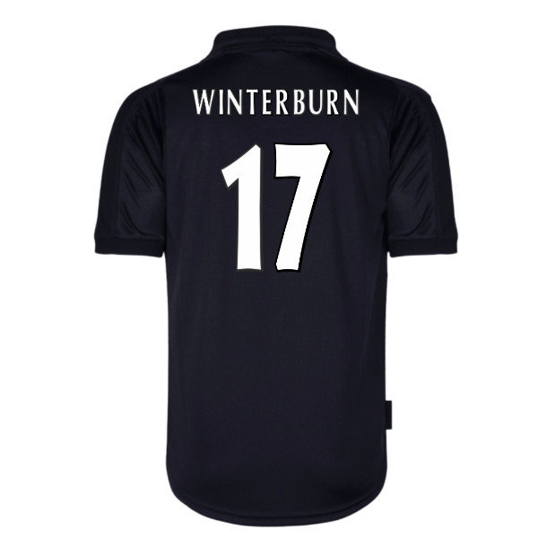 [DDJ] 2000 West Ham United Out Shirt Black Uniform (Winterburn 17)