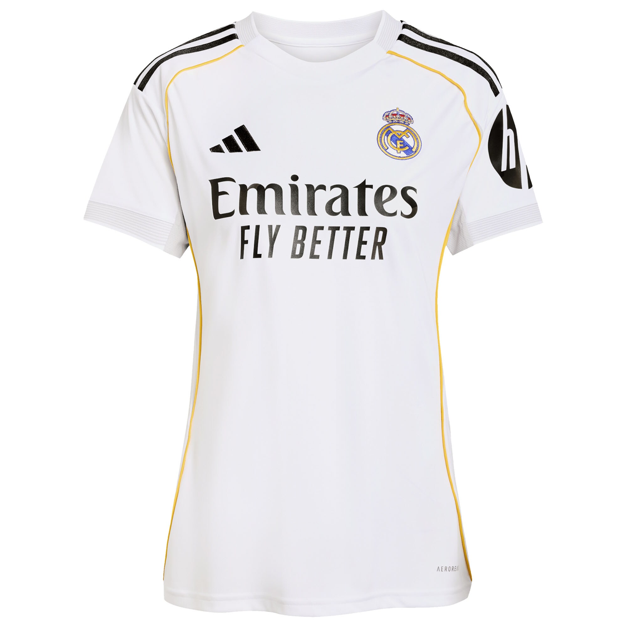 [SJH] Jude Bellingham #5 Real Madrid Women's 2025/26 Home Replica Jersey - White