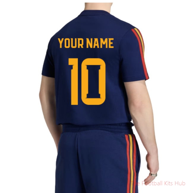 [JED] 2026/27 Spain DNA Tee (Dark Blue) (Your Name)