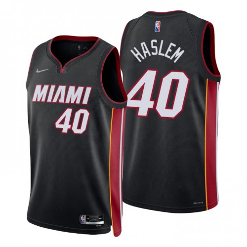 Heat Black Miami Heat #40 Nike Jersey - Reasonably Priced Quality