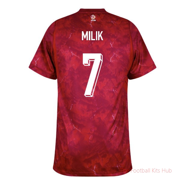 Breathable Replica Poland 2026-2027 Away Shirt (Milik 7)