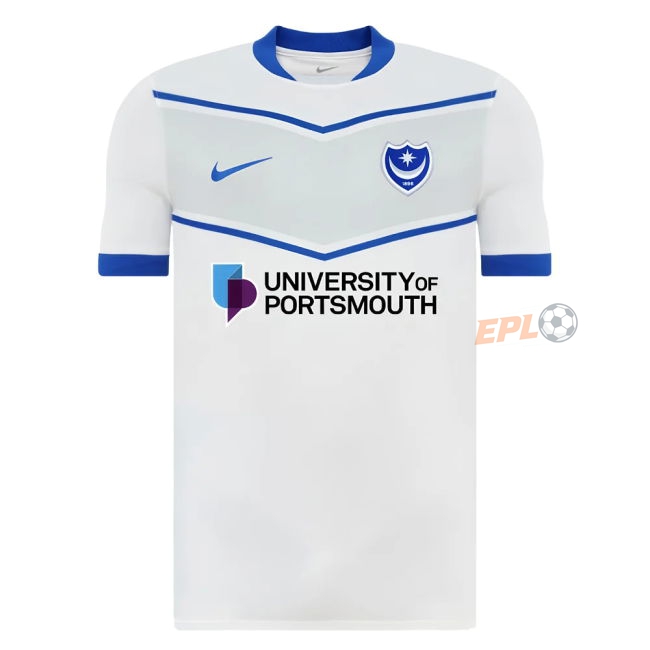 2025-20 Portsmouth sleek Away Football Shirt | high-end