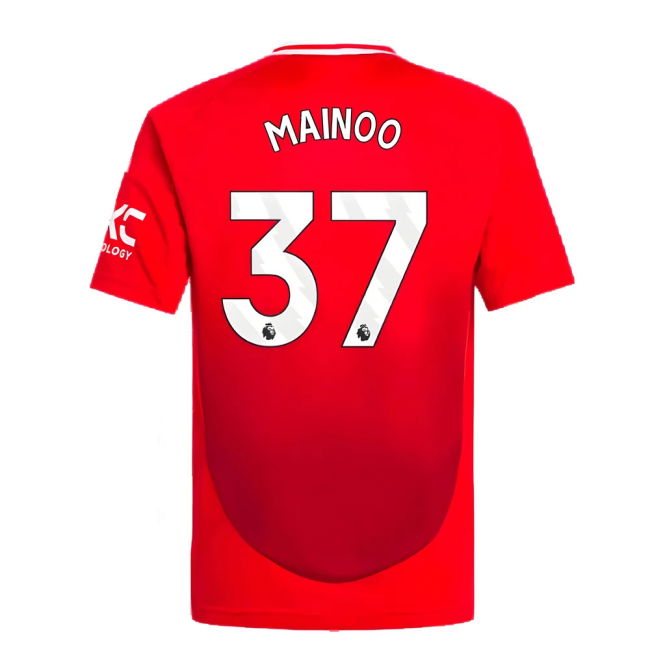 Die-hard Football Man Utd Home Shirt Kids Mainoo #37 Pro Series 20...