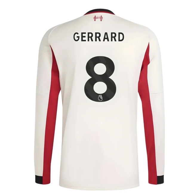Liverpool Soccer Club Trendy Away Football Shirt (Gerrard 8)