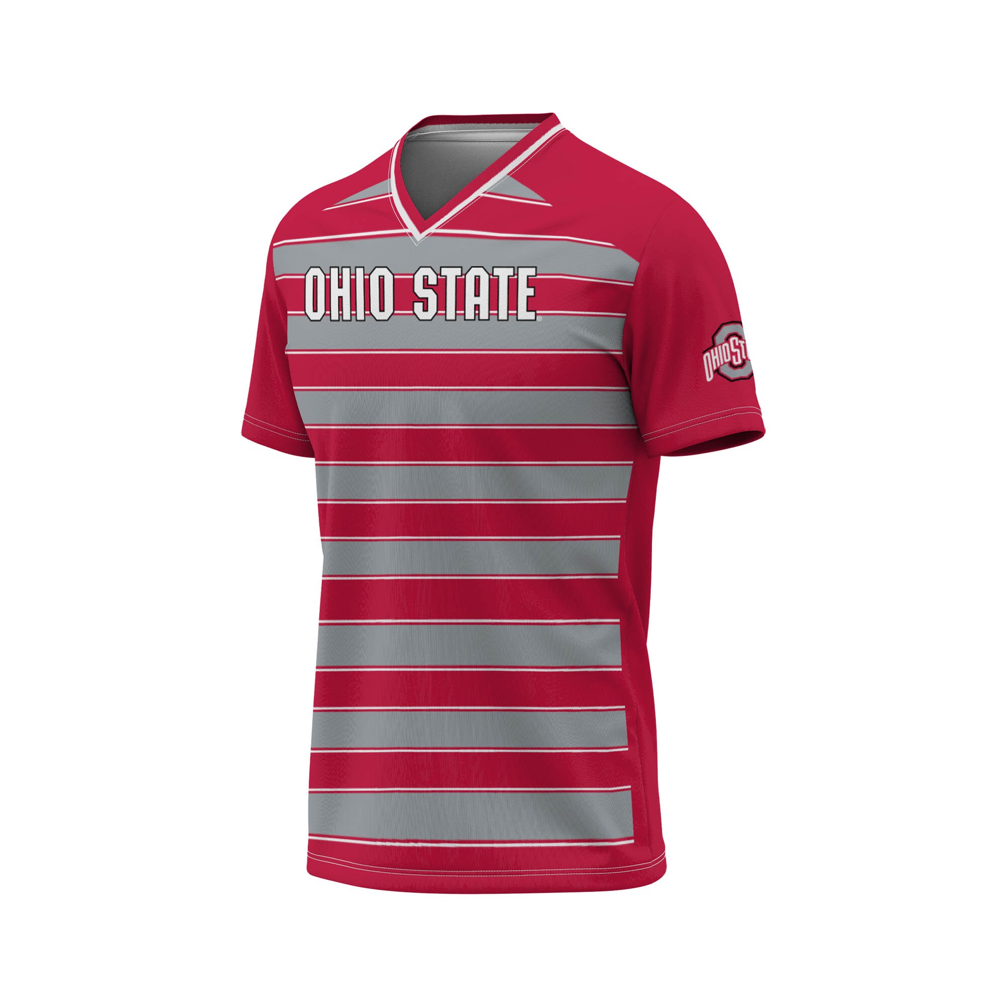 [NJP] Ohio State Buckeyes GameDay Greats Lightweight Soccer Fashion Jersey - Scarlet