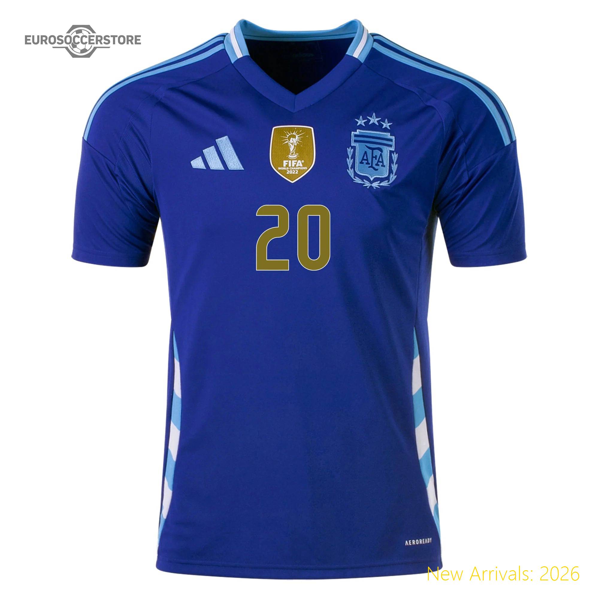 Authentic Replica Kids Superior Arg Football Legend Away Jersey 2024