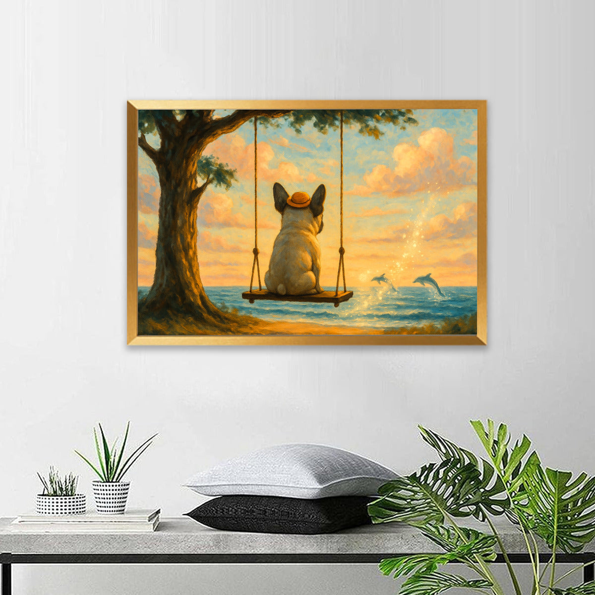 - Comfy Framed Poster • Wall Decoration For Frenchie Fans | Stylish Look