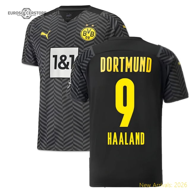 Match Football Club Away Haaland Jersey Premium Fabric Comfortable