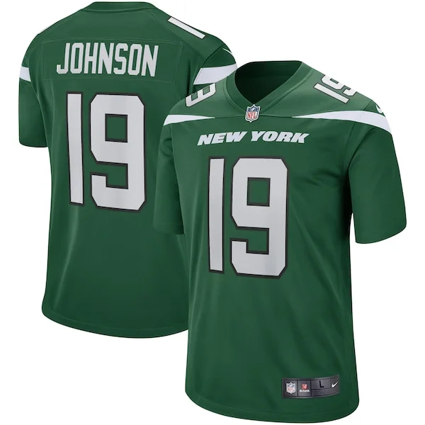 None Keyshawn Johnson Game Jersey - Green | NFL Player Jersey
