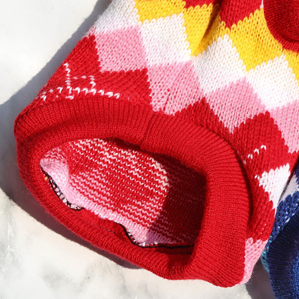 Knitted Winter Sweater for French Bulldog