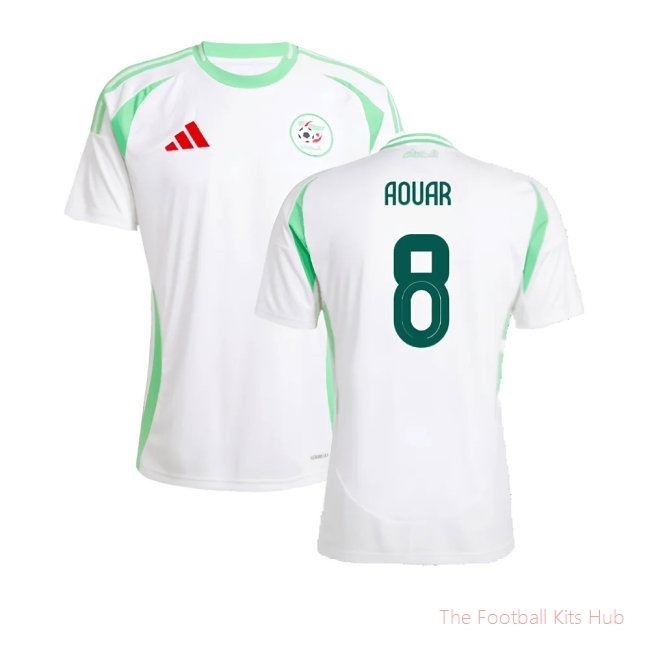 2024-2025 Algeria Home Shirt (Aouar 8)