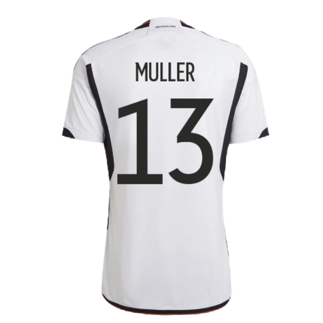 Top Germany 2022-2023 Home Shirt - Ventilation Fashion-forward