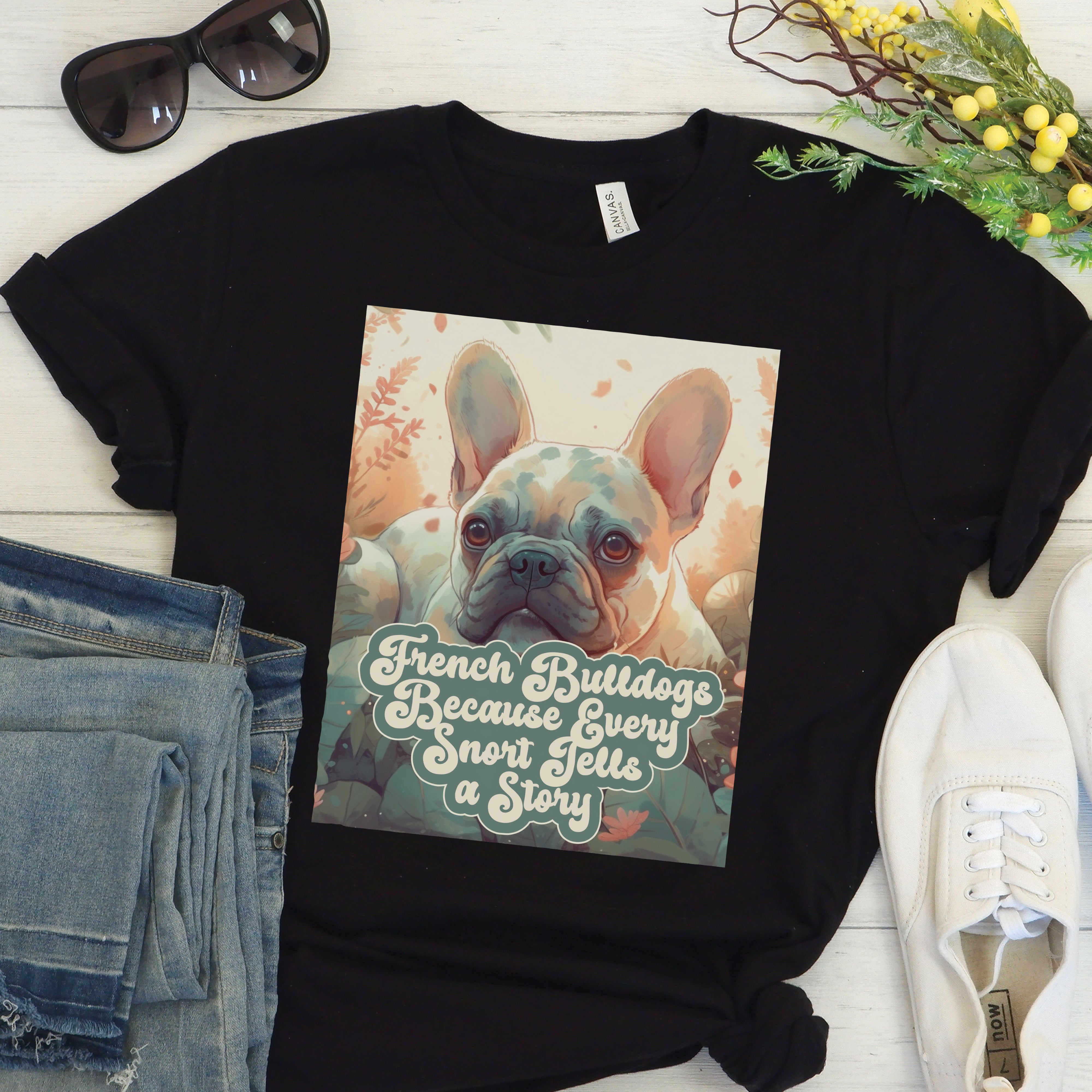 French Bulldog French Bulldog's Snort Unisex T Shirt Frenchie Pet Item