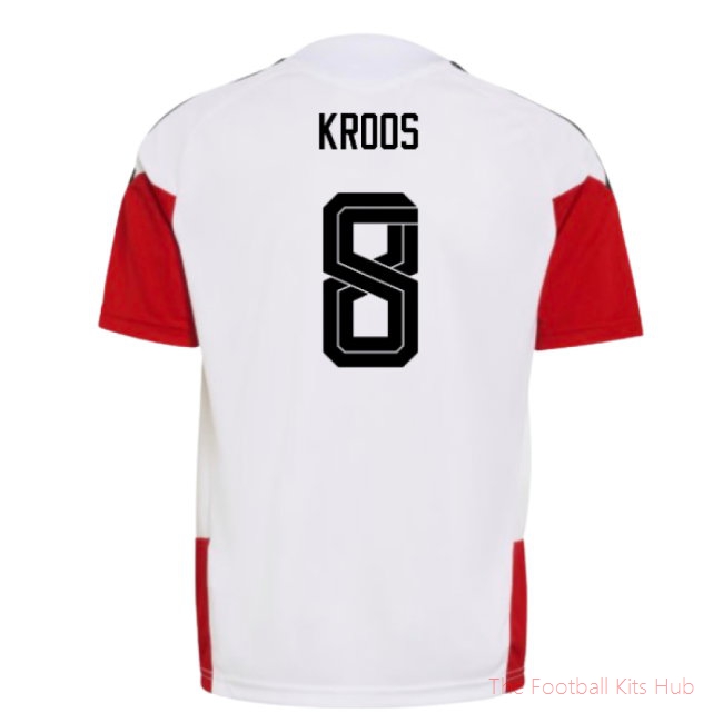 2026-2027 Germany Training Jersey (White) - Kids (Kroos 8)