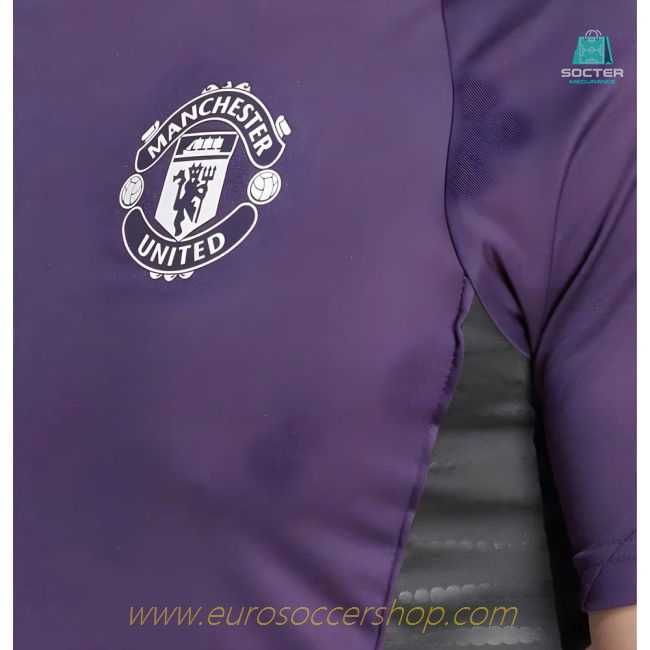 2025-2026 Man Utd Training Jersey (Aurora Plum) (Toone 7)