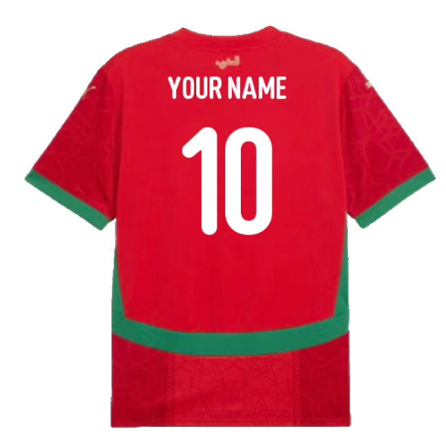 Morocco Your 20242025 Home Shirt  Durable Classic Retro