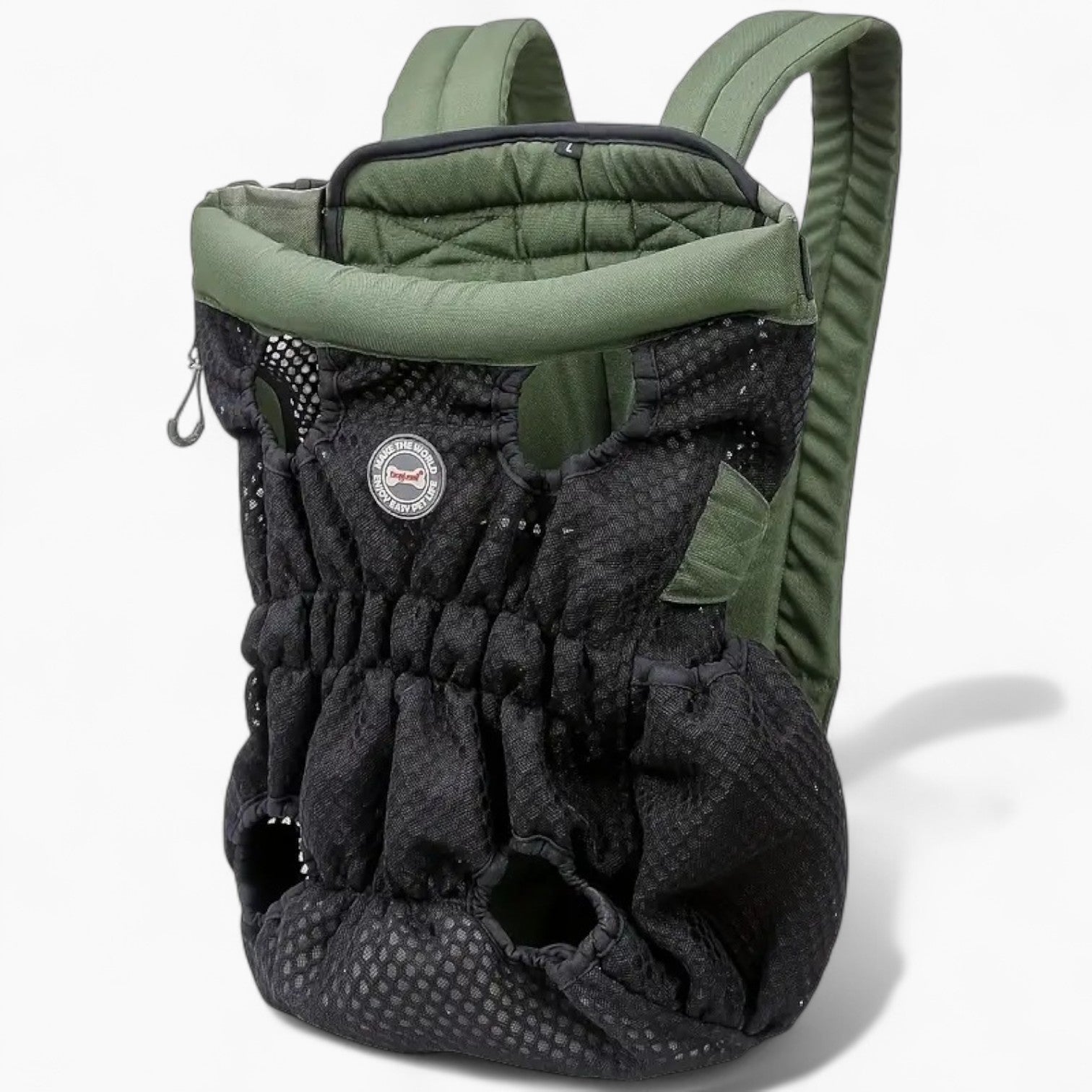 French Bulldog Woofcarry Frenchie Backpack Breathable Mesh Pet Carrier