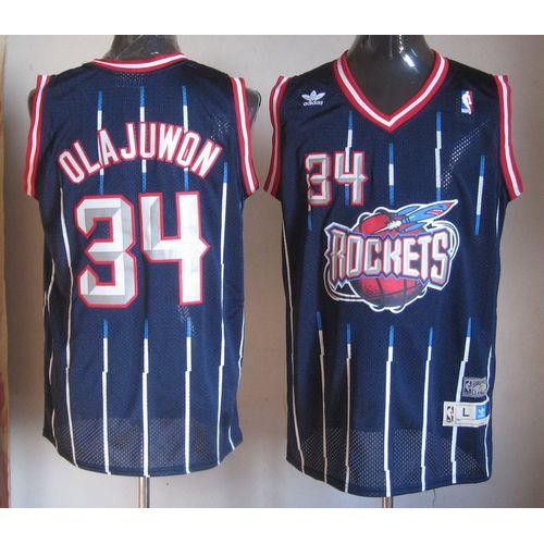 Houston Rockets Hakeem Professional Grade Jersey Modern Design #34