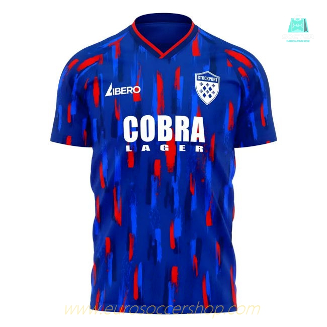 Stockport 2025-2026 Home Concept Football Kit (Libero)