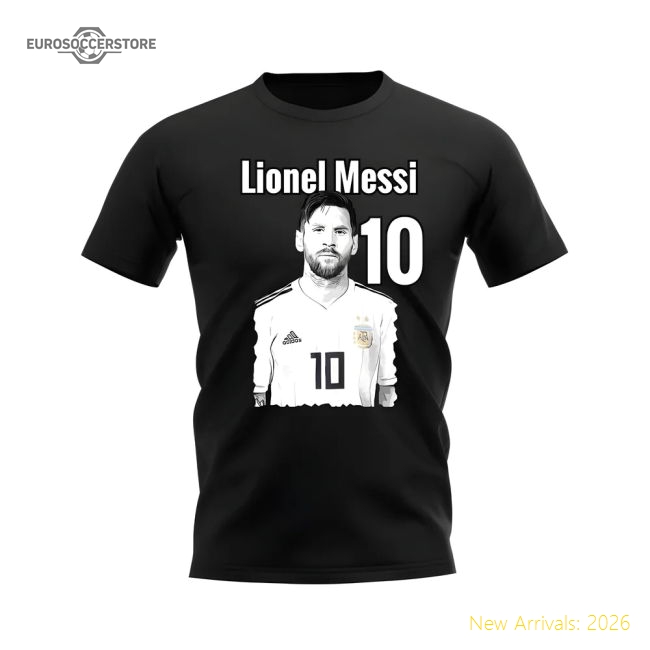 Messi Argentina Top T-shirt (2024-2025) Durability Fit Performance