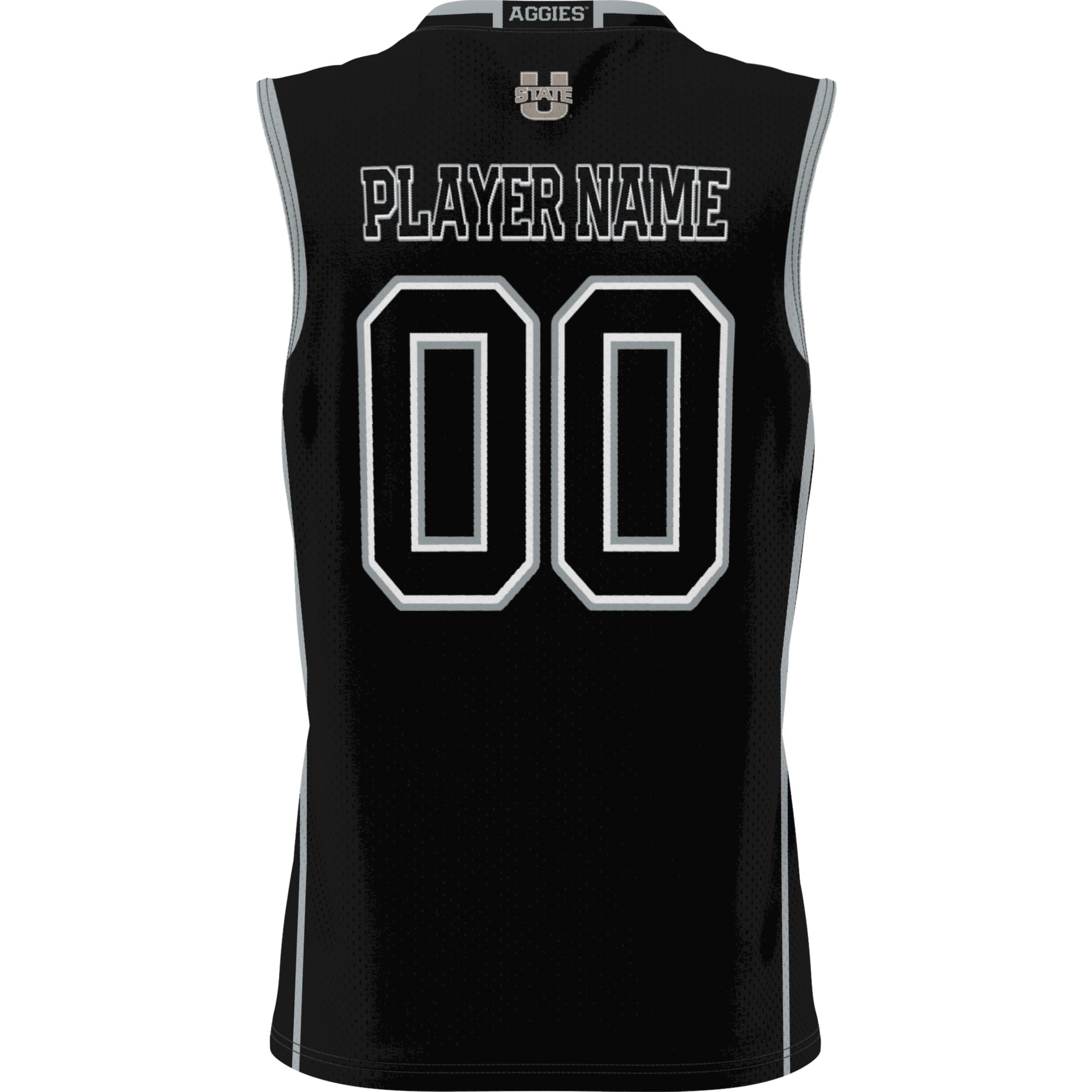 [NJP] Utah State Aggies GameDay Greats Youth NIL Pick-A-Player Lightweight Women's Basketball Jersey - Black