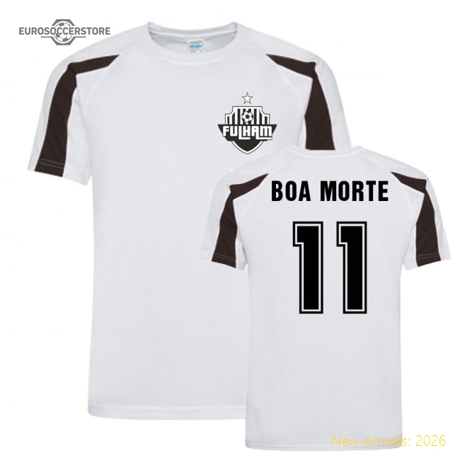 Luis Boa Morte Fulham Sports Training Supporter Jersey