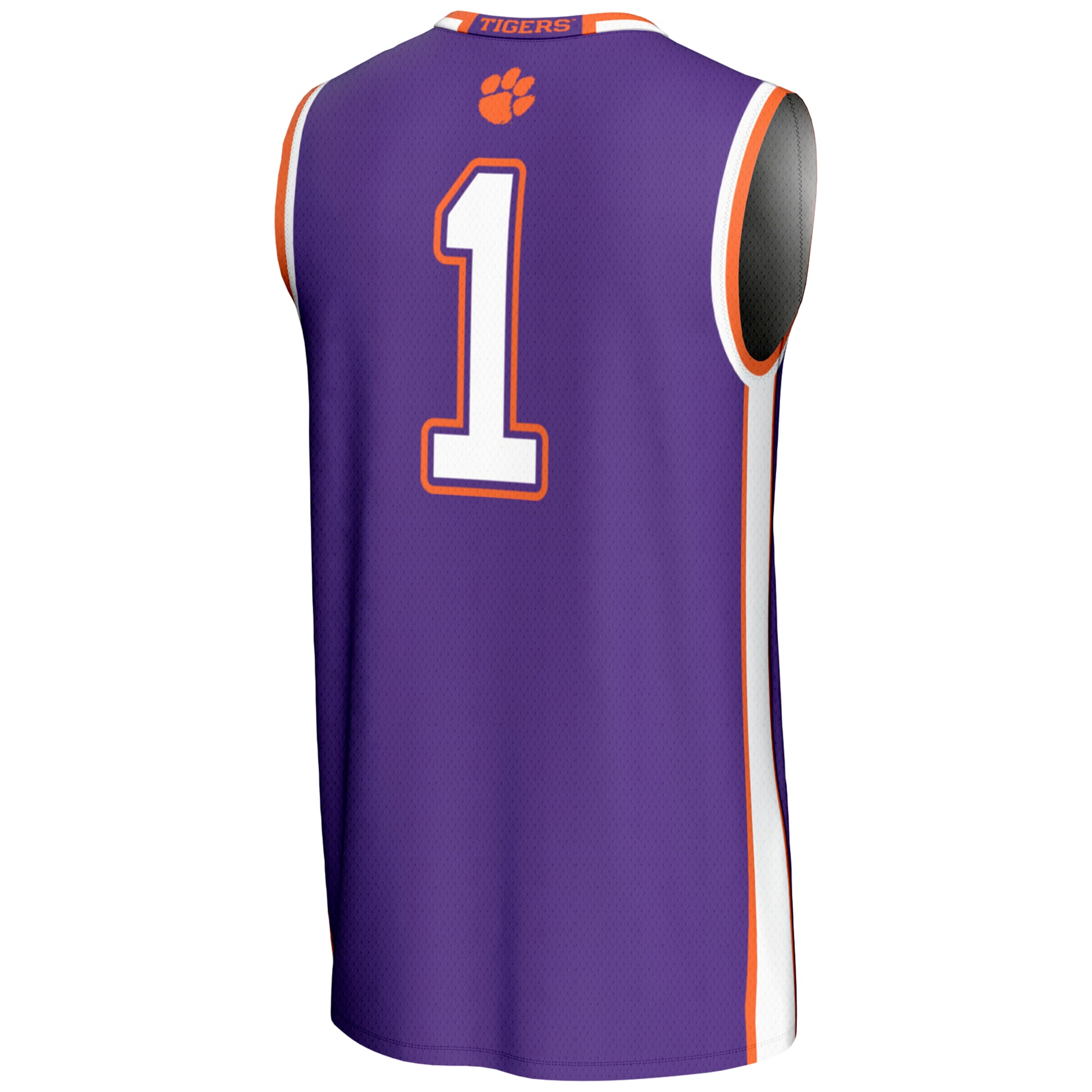 [NJP] Clemson Tigers GameDay Greats Lightweight Basketball Jersey - Purple