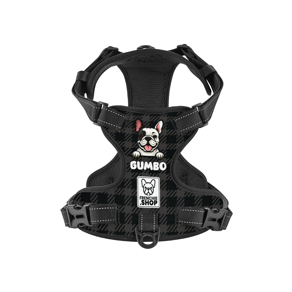 Personalized No-pull French Bulldog Dog Harness Pet Gear | Durable Build
