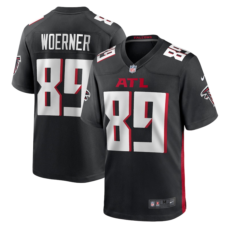 None Charlie Woerner ATL Falcons Legendary Genuine Jersey for NFL Fans