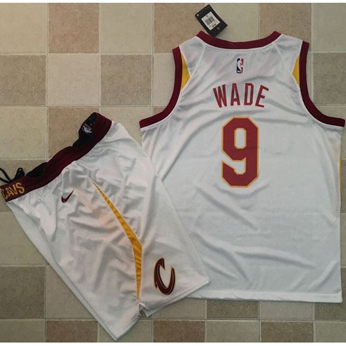 White Cleveland Cavaliers #9 Nike Jersey - NBA Fan Apparel