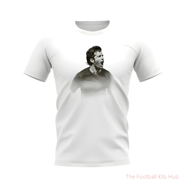 Luis Figo Portugal Legend T-Shirt (White)