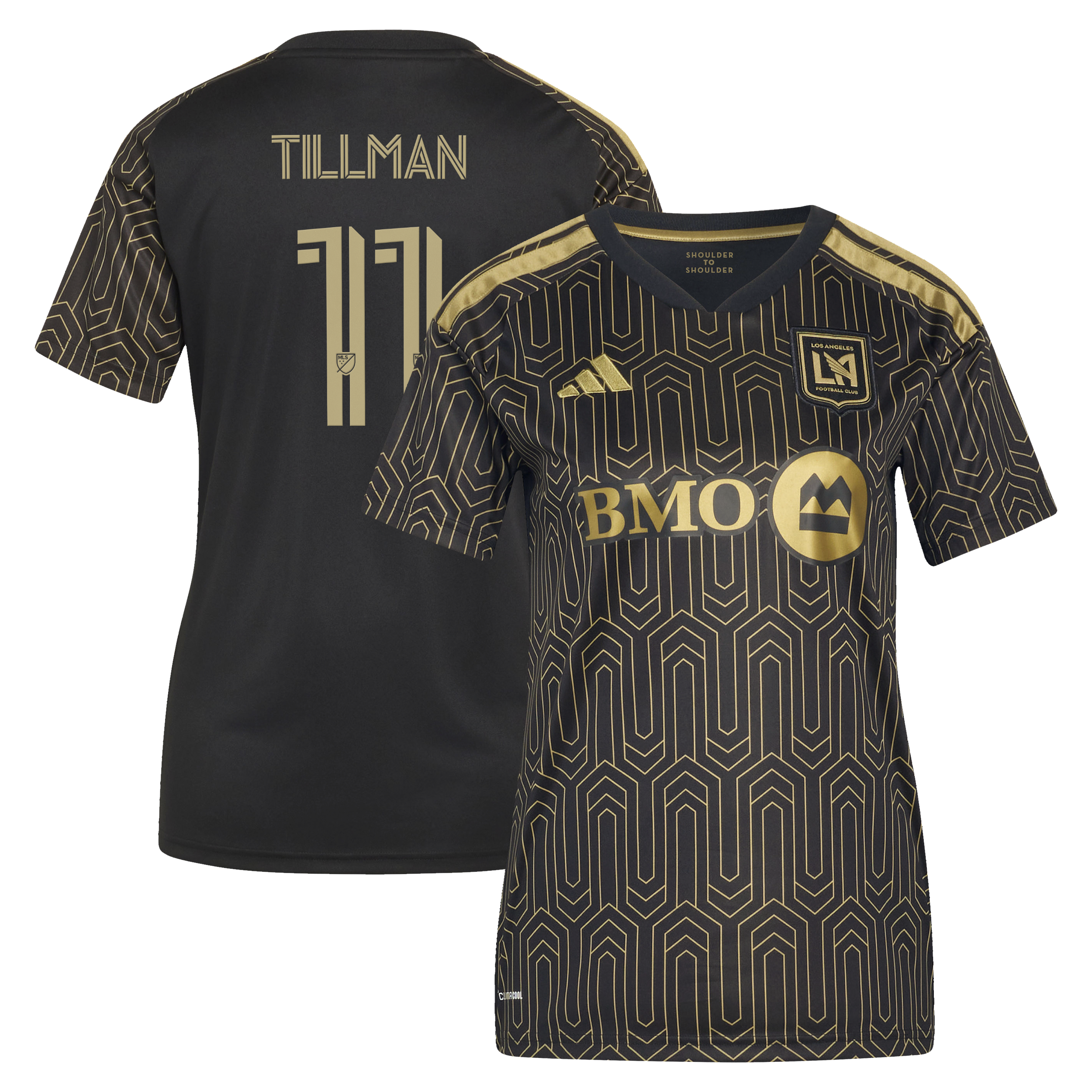 [JED] Timothy Tillman LAFC Women's 2026 Primary Kit Replica Jersey - Black