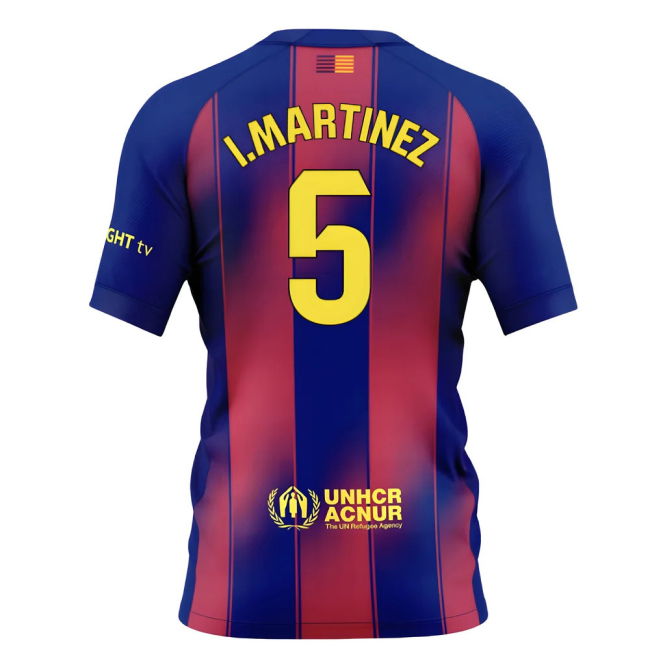 25-26 Barca Home (2025) Jersey Jersey Jersey - Stadium - Team- ProLevel