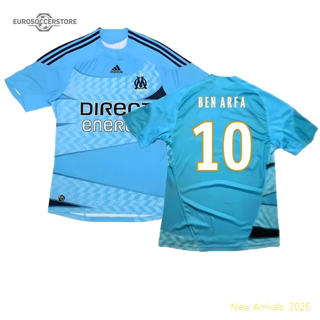 Marseille 2009-10 Away Fan Version For Adults Arfa Game Day Jersey