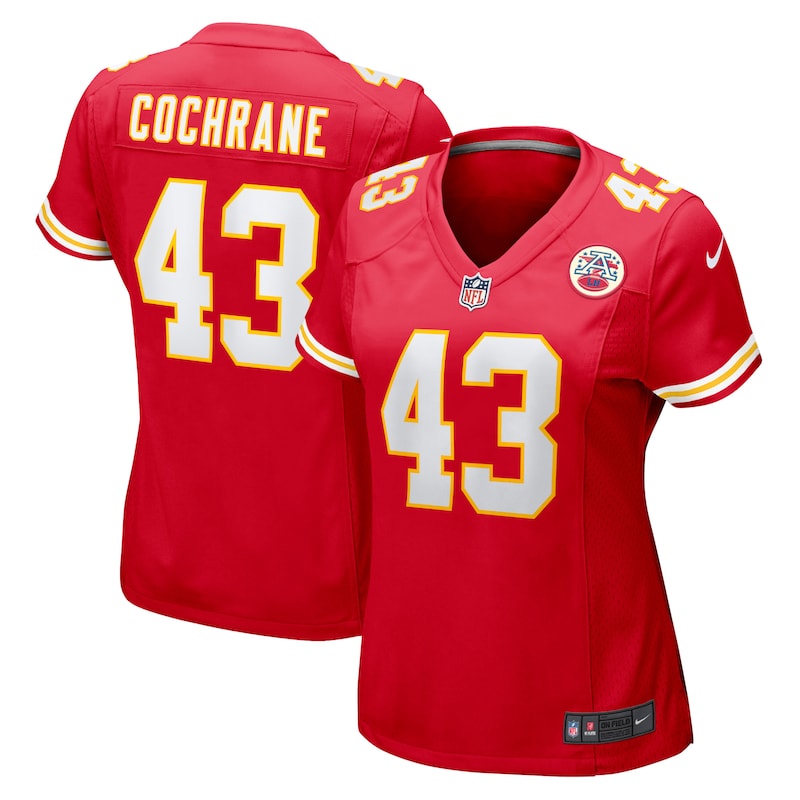 None Jack Cochrane KC Chiefs Energetic Professional Jersey for NFL Fan