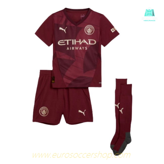 2024-2025 Man City Third Mini Kit (De Bruyne 17)