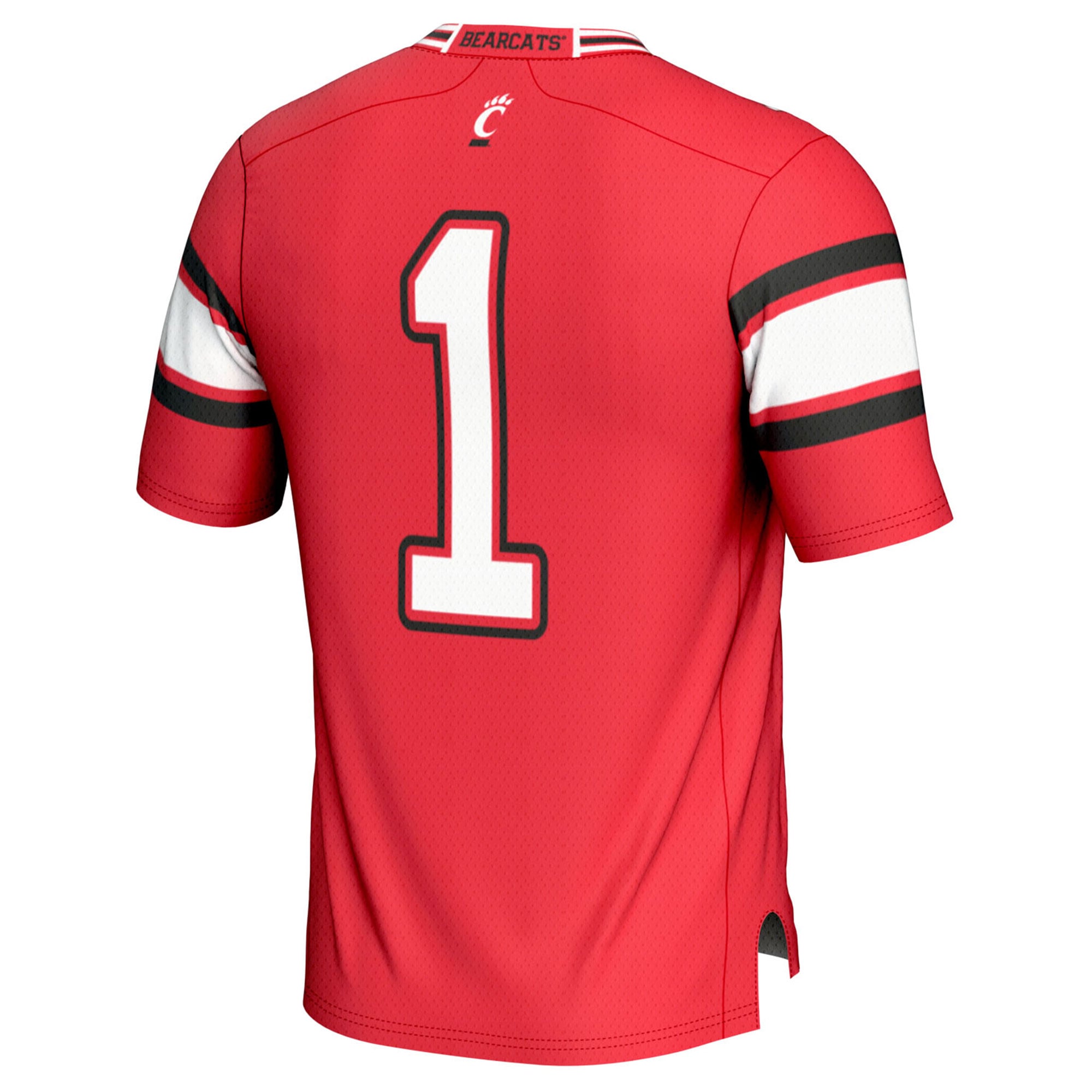Unisex #1 Red Cincinnati Bearcats Lightweight Football Fashion Jersey