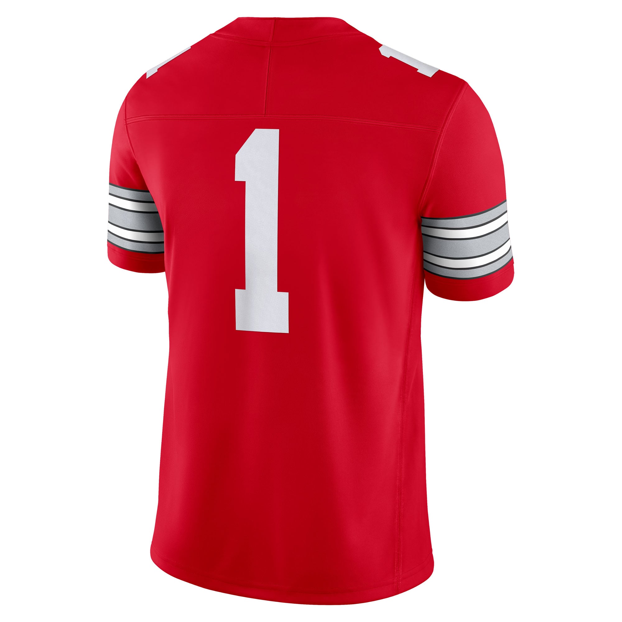 Men's #1 Scarlet Ohio State Buckeyes Home Vapor F.U.S.E. Limited Football Jersey